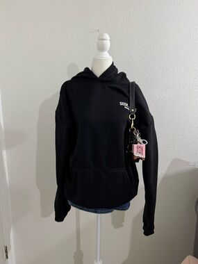 Black heaven made hoodie